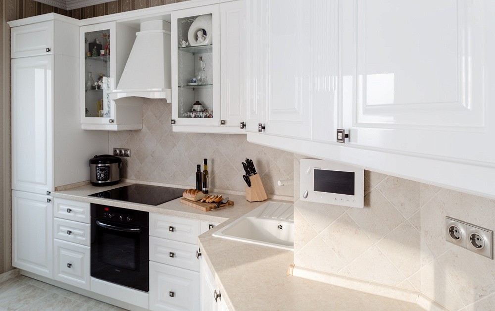 Кухня Айвори глянец