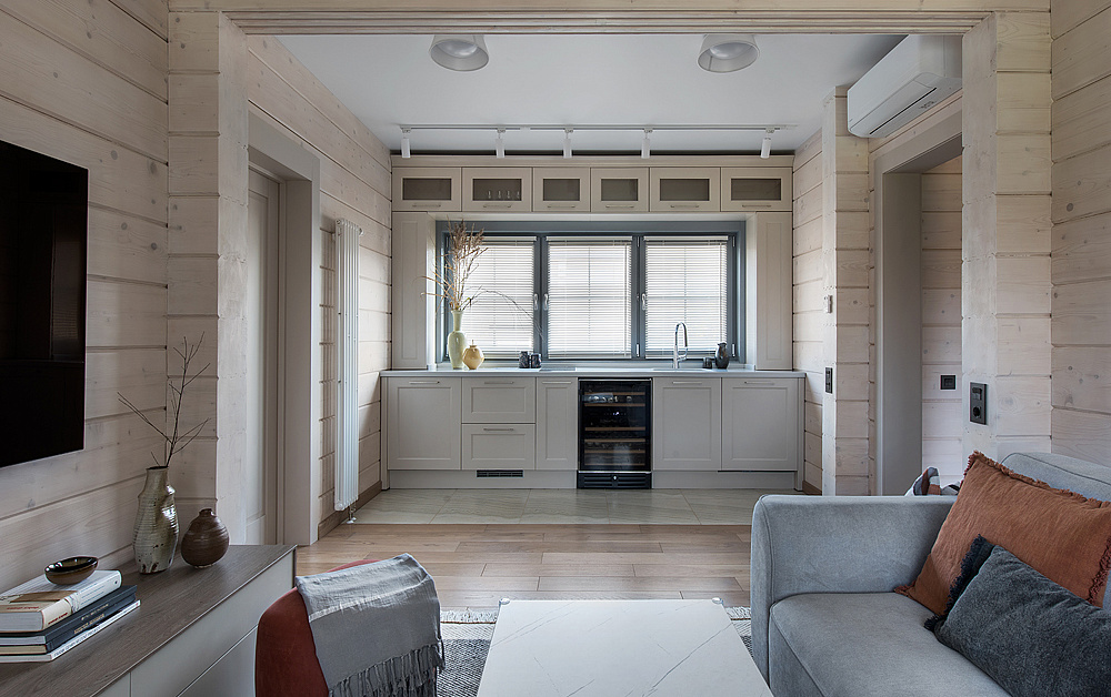 Кухня в кантри-стиле для загородного дома