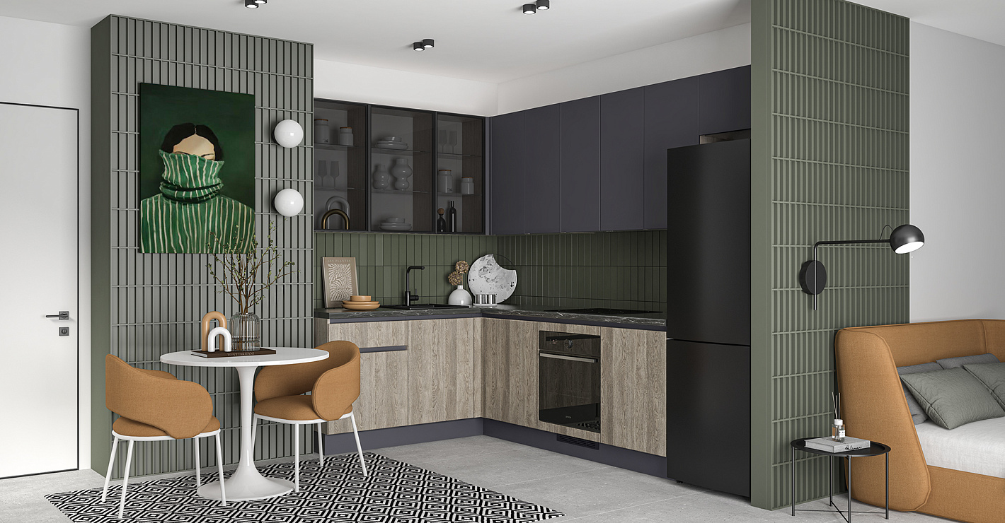 Кухня Уна сет (3000 x 1800 мм)