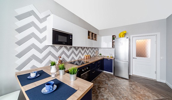 Синяя кухня в Обнинске