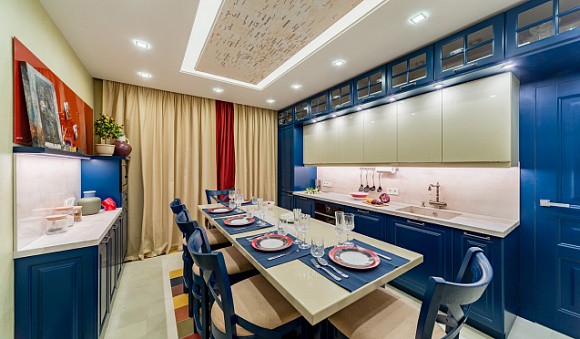 Синяя кухня в Обнинске