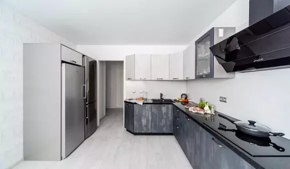 Серая кухня в Самаре