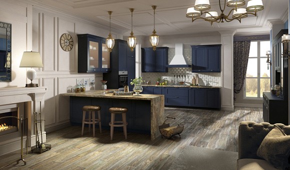 Как менялась мода на форму кухонь