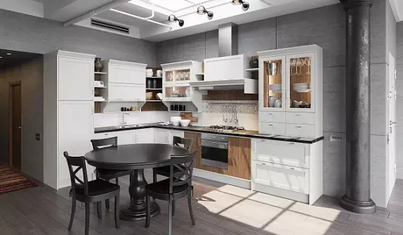 Белая кухня в Кирове