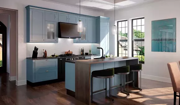 Светлая кухня в Обнинске