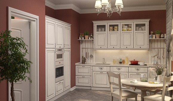 Светлая кухня в Арзамасе