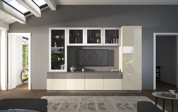 Гостиная мебель светлого цвета