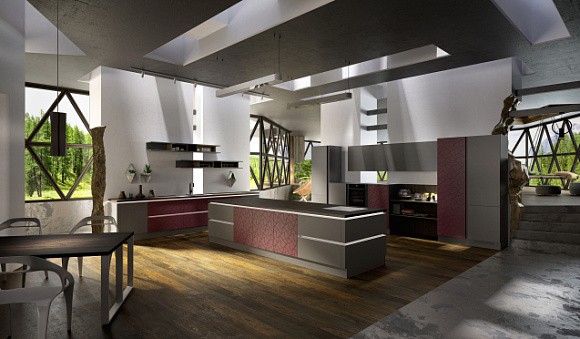 Темная кухня в Санкт-Петербурге