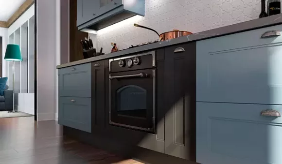 Синяя кухня в Наро-Фоминске