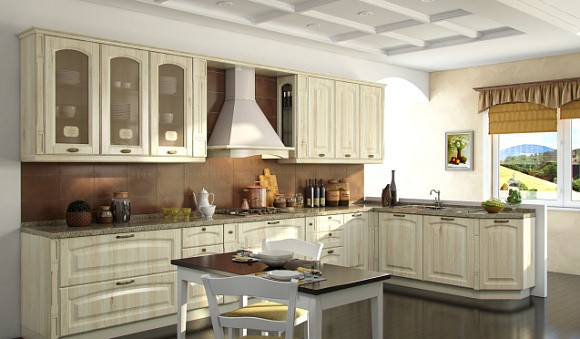 Освещение на кухне