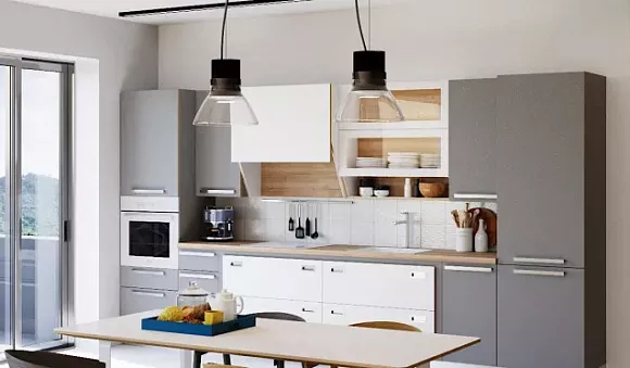 Серая кухня в Самаре