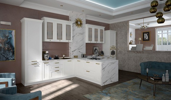 Белая кухня в Мурманске