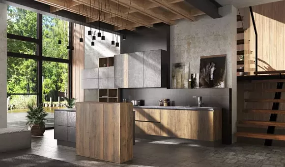 Серая кухня в Санкт-Петербурге