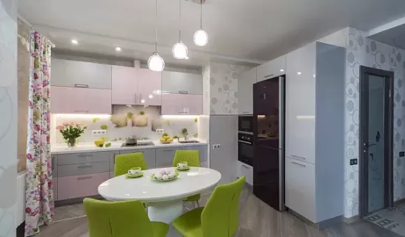 Серая кухня в Самаре