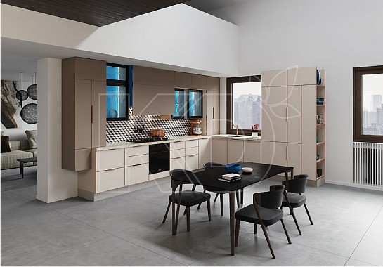 цвет угловой кухни