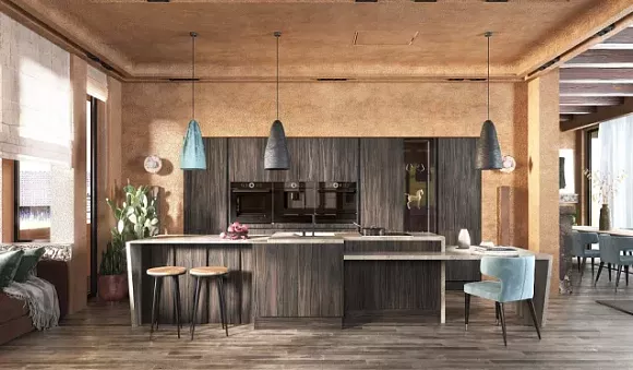 Темная кухня в Санкт-Петербурге