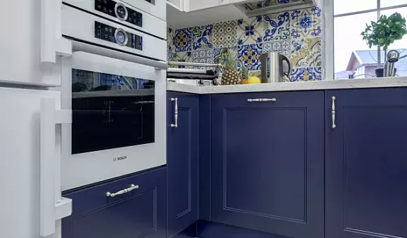Синяя кухня в Наро-Фоминске