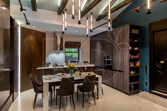 проект П-образной кухни