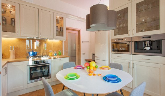 Светлая кухня в Арзамасе