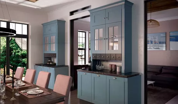 Синяя кухня в Наро-Фоминске