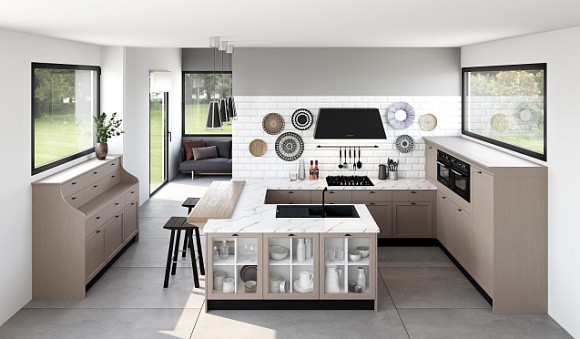 Кухни в стиле неоклассика