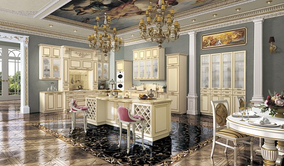 Белая кухня в Санкт-Петербурге