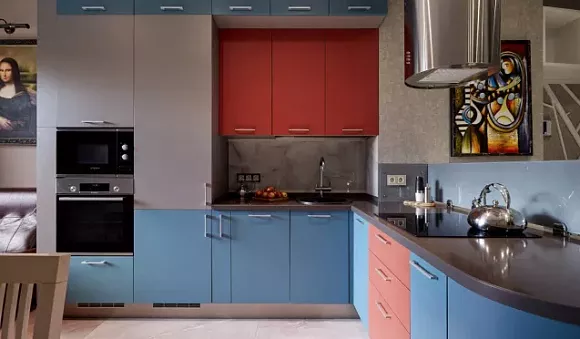 Серая кухня в Самаре