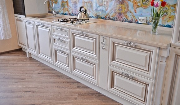 Светлая кухня в Обнинске