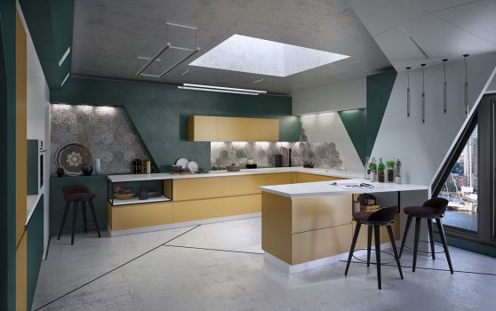 Кухни без ручек