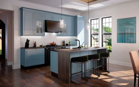 Матовые или глянцевые фасады кухни