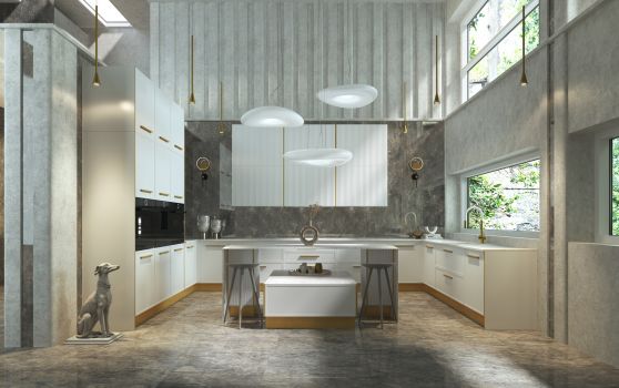 Проектирование кухни с островом